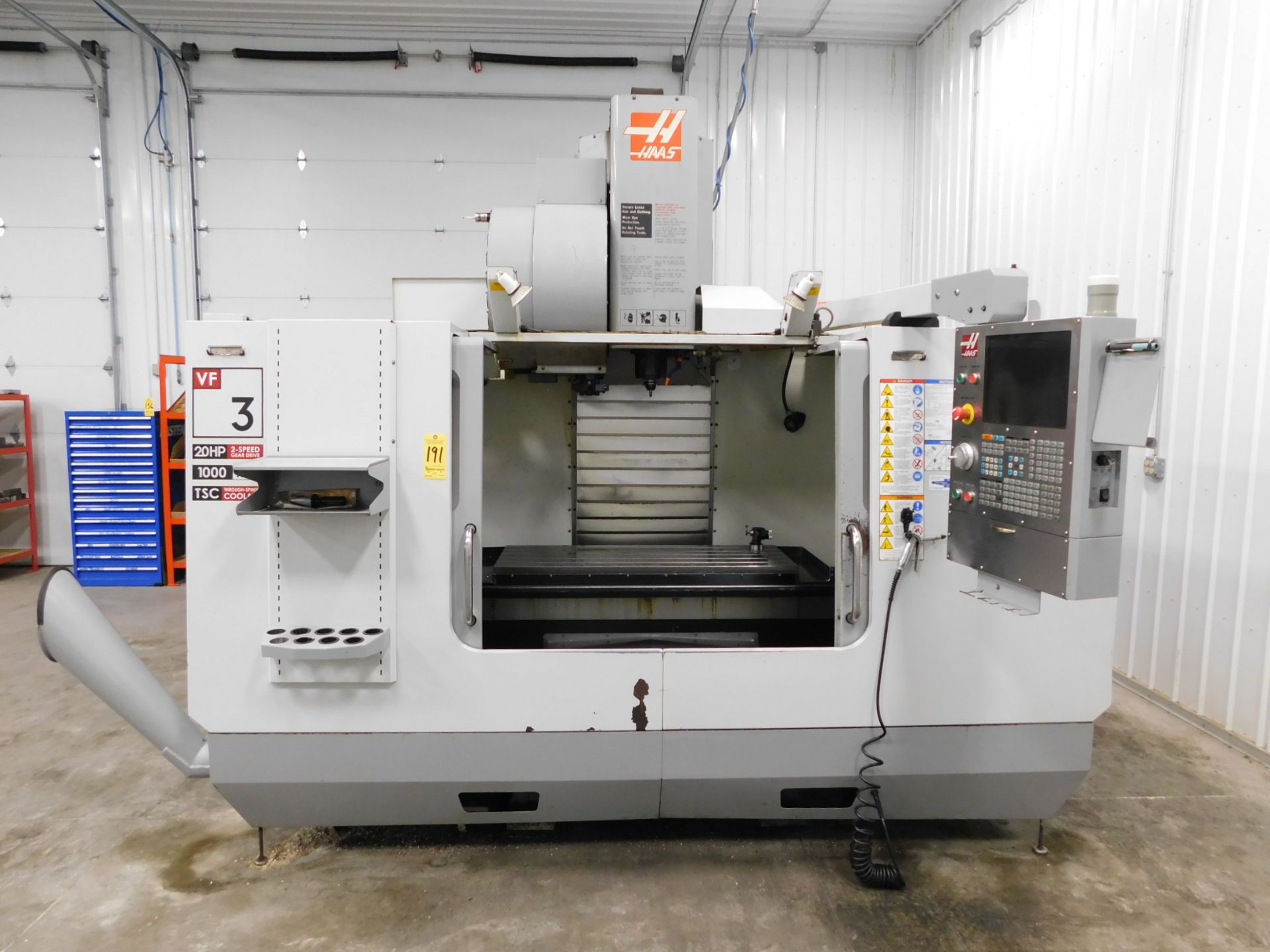 Haas VF-3 Vertical Machining Center sn 1066803, New In 2008, 18"X48" Table, 24ATC, 40Taper - Image 2 of 18