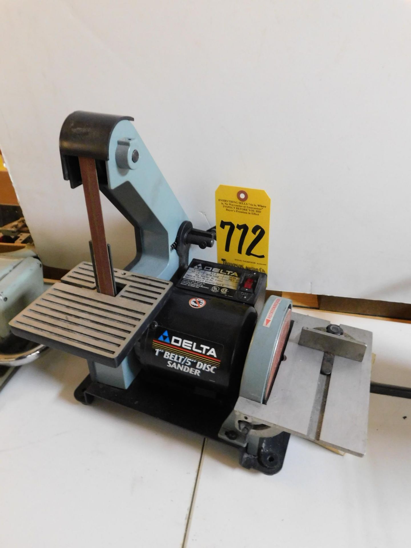 Delta 1" Belt & 5" Disc Sander