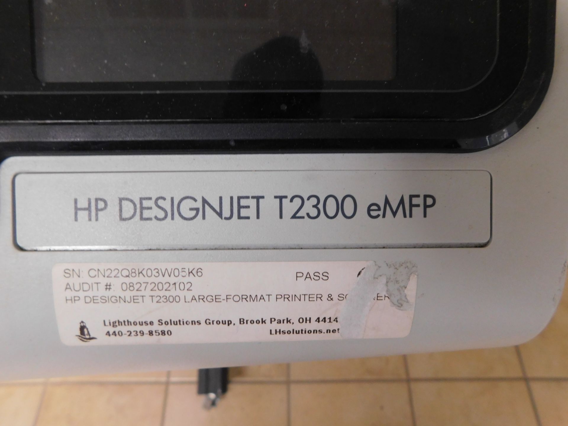HP Designjet T2300 eMFP Printer - Image 3 of 4