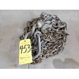 Lifting Chain, 2-Hook, 16'8" Length, 12,300 Lb. Capacity