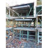 (3) Hydro-Mobile Auxiliary Work Platforms, 18' Long X 7' Wide
