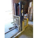 Yale Model MRW030LEN24TE083 Walk Behind Electric Forklift, s/n C821N02629N, 2,300 Lb. Capacity,