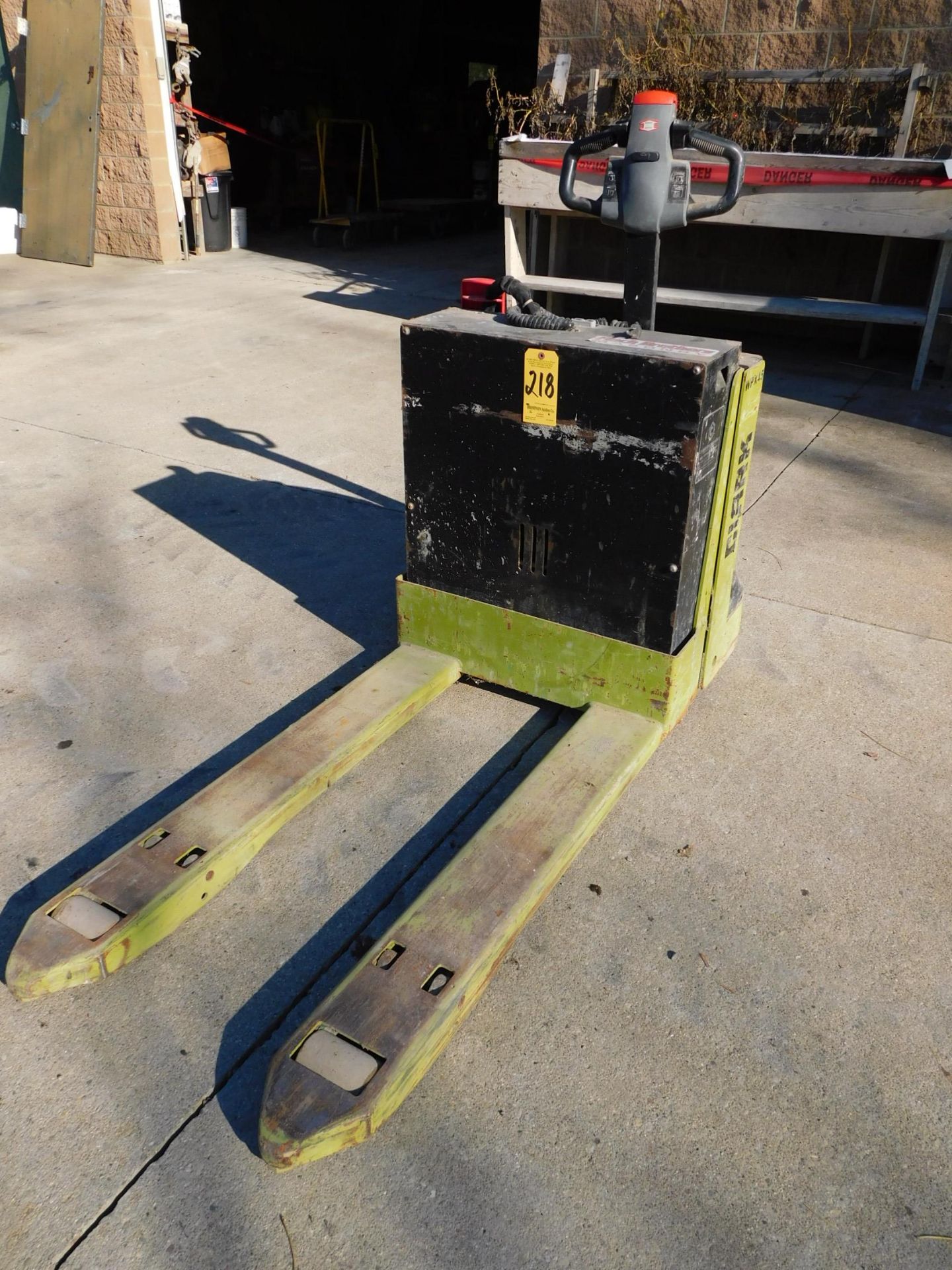 Clark Model WPX45 Electric Pallet Jack, s/n WPX452967-8228CH, 4,500 Lb. Capacity, Built In - Image 2 of 12