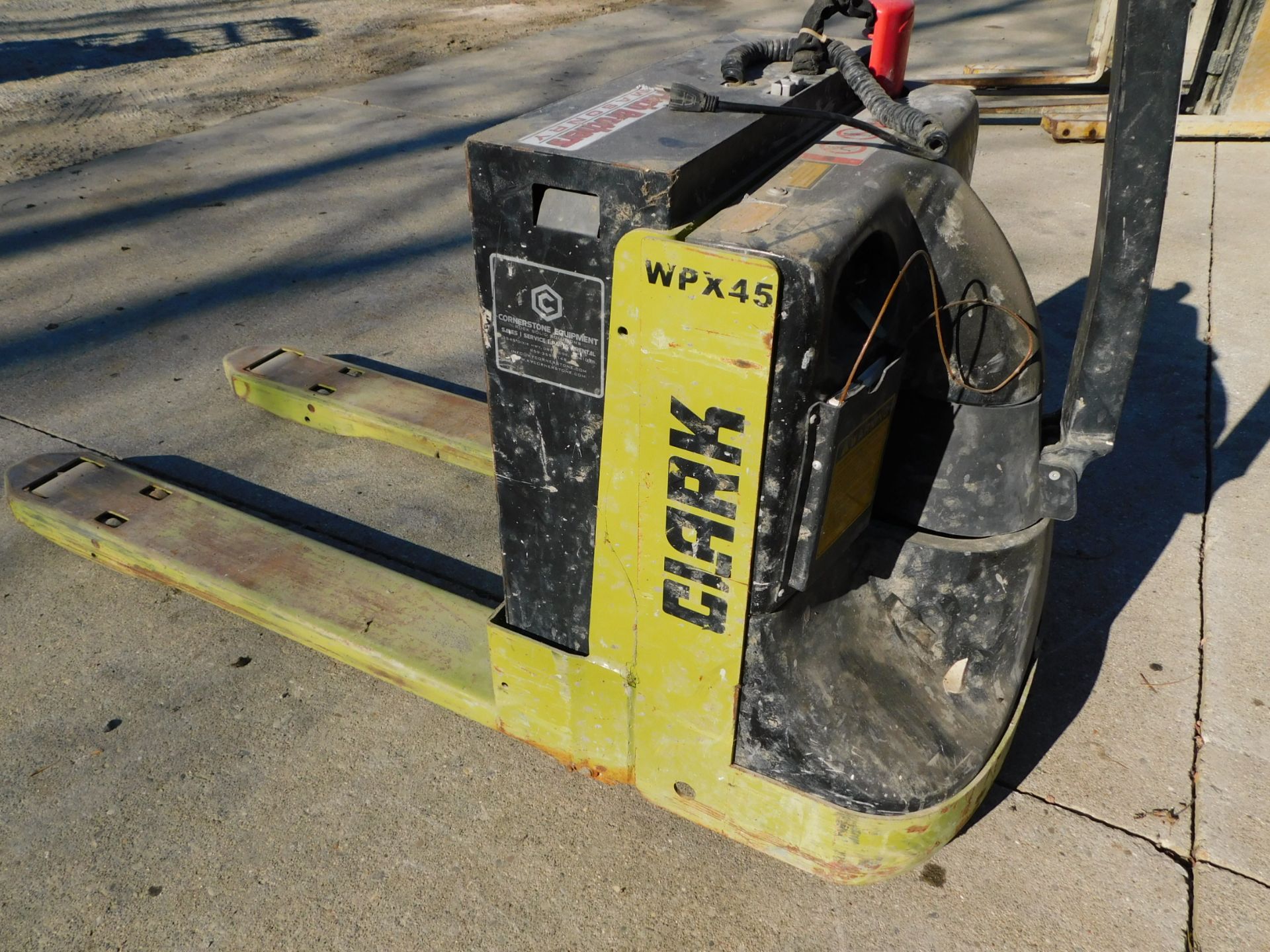 Clark Model WPX45 Electric Pallet Jack, s/n WPX452967-8228CH, 4,500 Lb. Capacity, Built In - Image 11 of 12