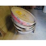 (4) 55 Gallon Barrel Dollys