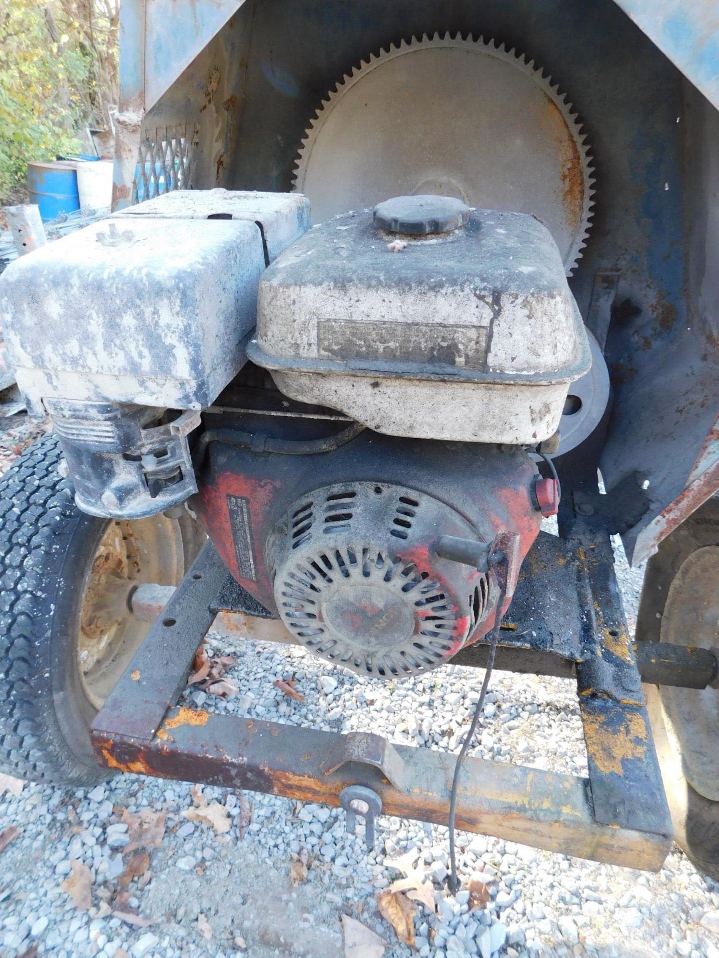 Stone Model 855PM Gas Powered Mortar Mixer, s/n 3099085, Needs Repair - Image 9 of 10