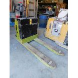 Clark Model WPX45 Electric Pallet Jack, s/n WPX452967-8228CH, 4,500 Lb. Capacity, Built In