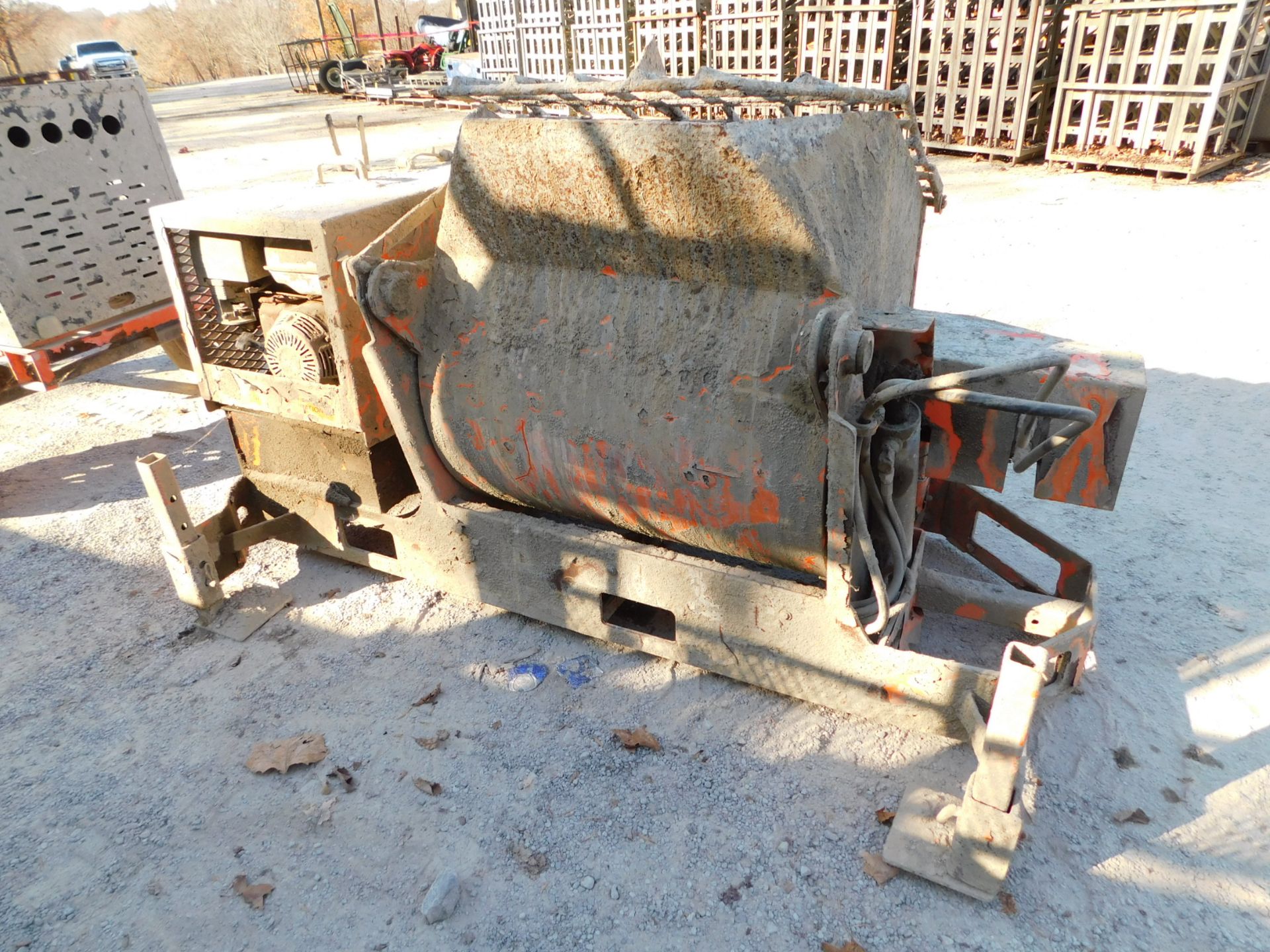 EZG Mud Hog Model MH9 Gas Powered Grout/Mortar/Concrete Mixer - Image 7 of 11