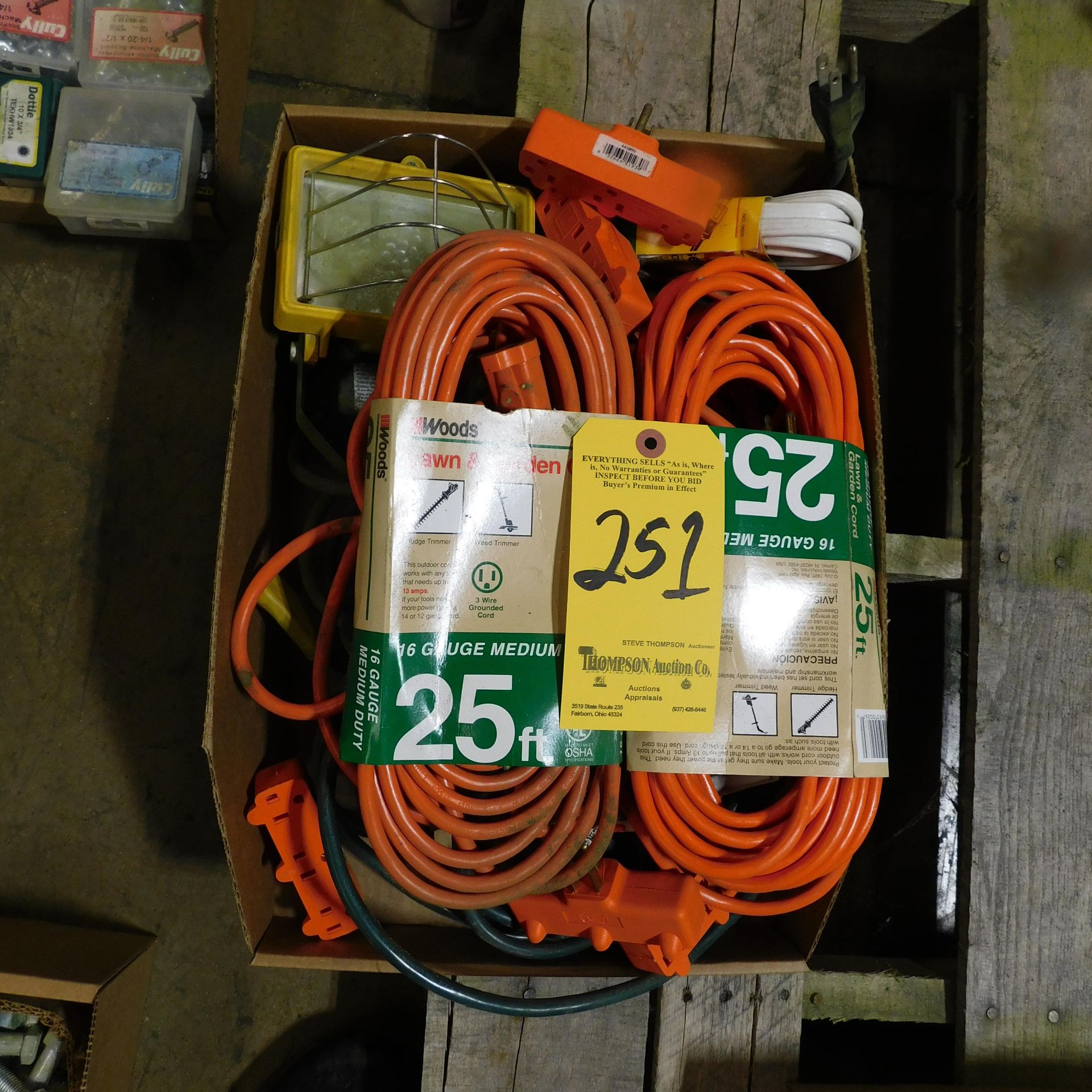 Lot, Extension Cords, Several New