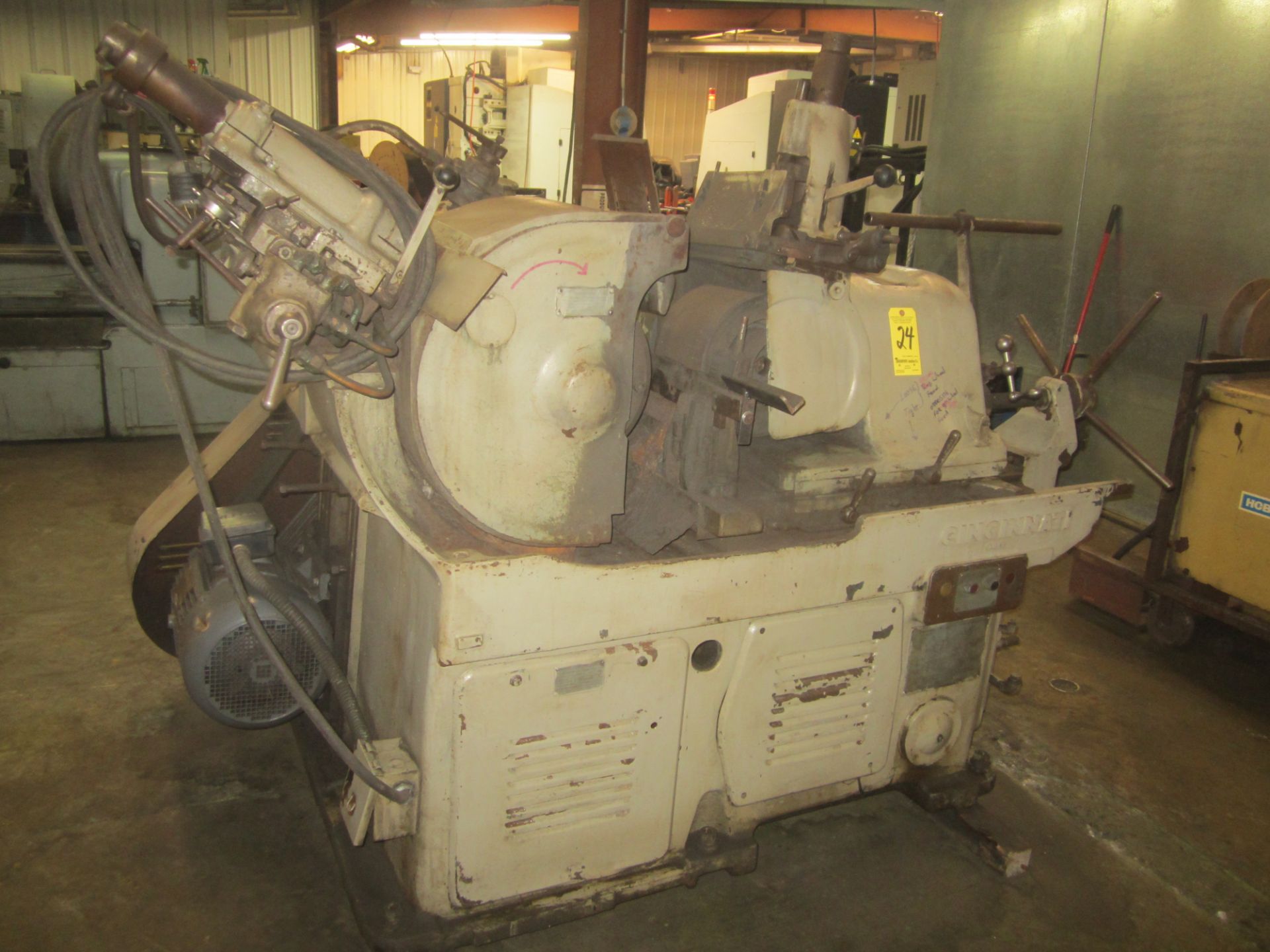 Cincinnati #2EA Centerless Grinder, s/n 2M2H1P-441, 3" Capacity, Hydraulic Grinding Wheel Dresser, - Image 2 of 8
