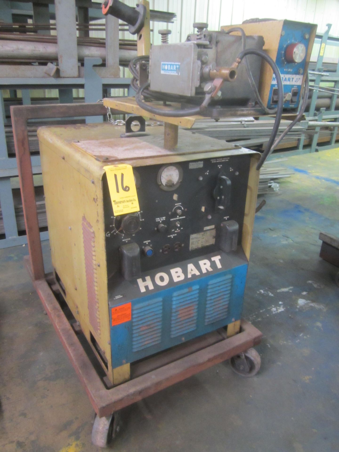 Hobart RC-300 Mig Welder, s/n 80WS03911, Hobart 2000 Wire Feeder, 230/460/3/60