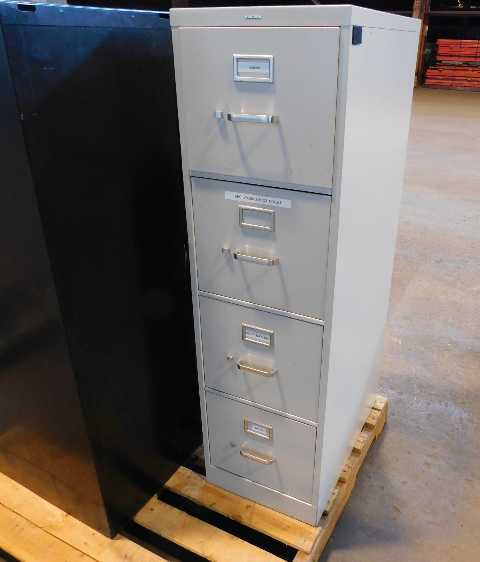 (3) 4-Drawer File Cabinets - Image 2 of 2