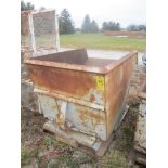 Self Dumping Hopper, 1 1/2 Cubic Yards