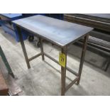 Custom Built Welding Table, 18 1/2" X 38"