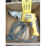 Dewalt DW890 Heavy Duty 18 Gauge Swivel Head Shear, Works Fine