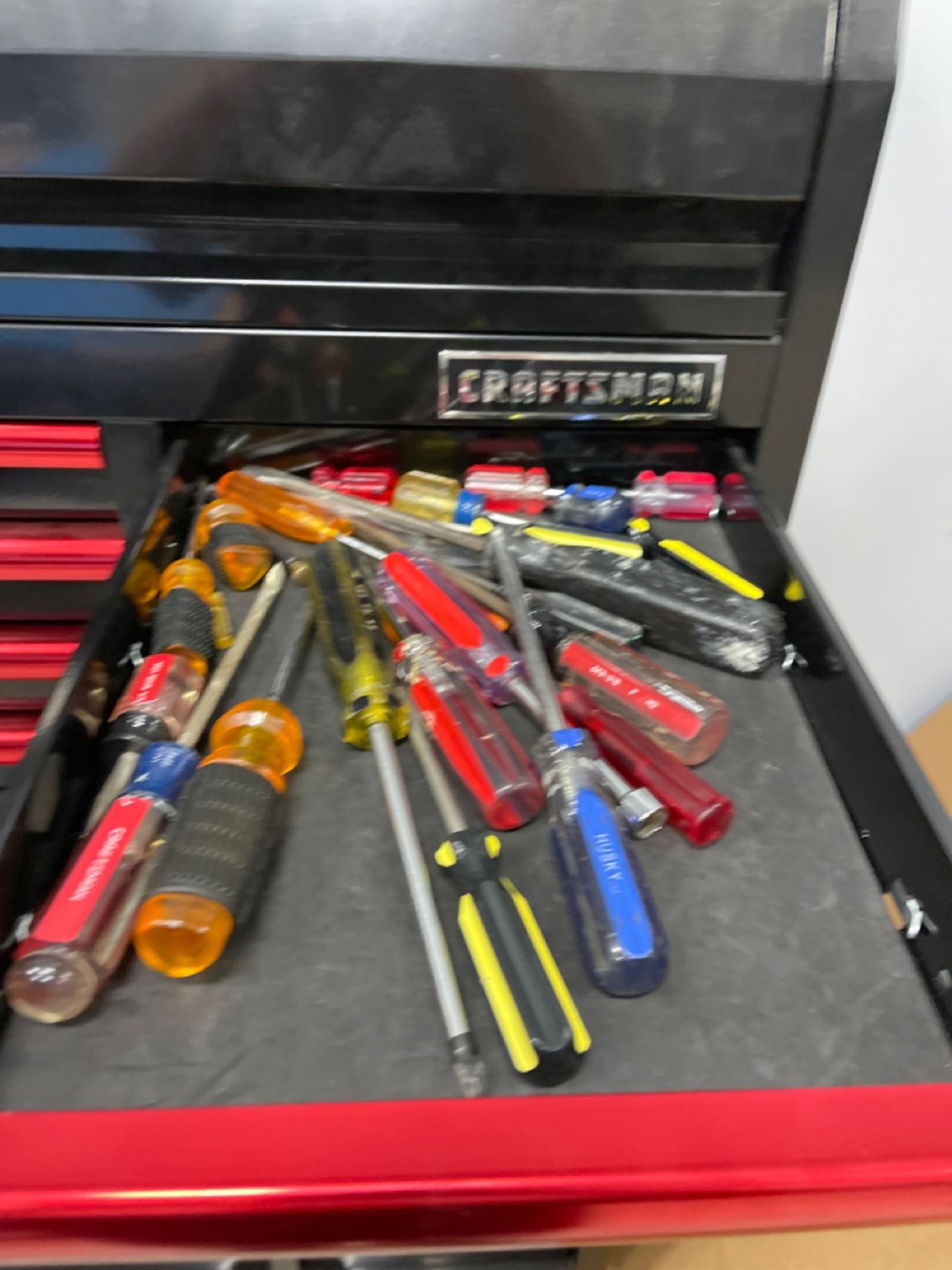 Lot Craftsman Toolbox, Cabinet & Tools - Image 3 of 25