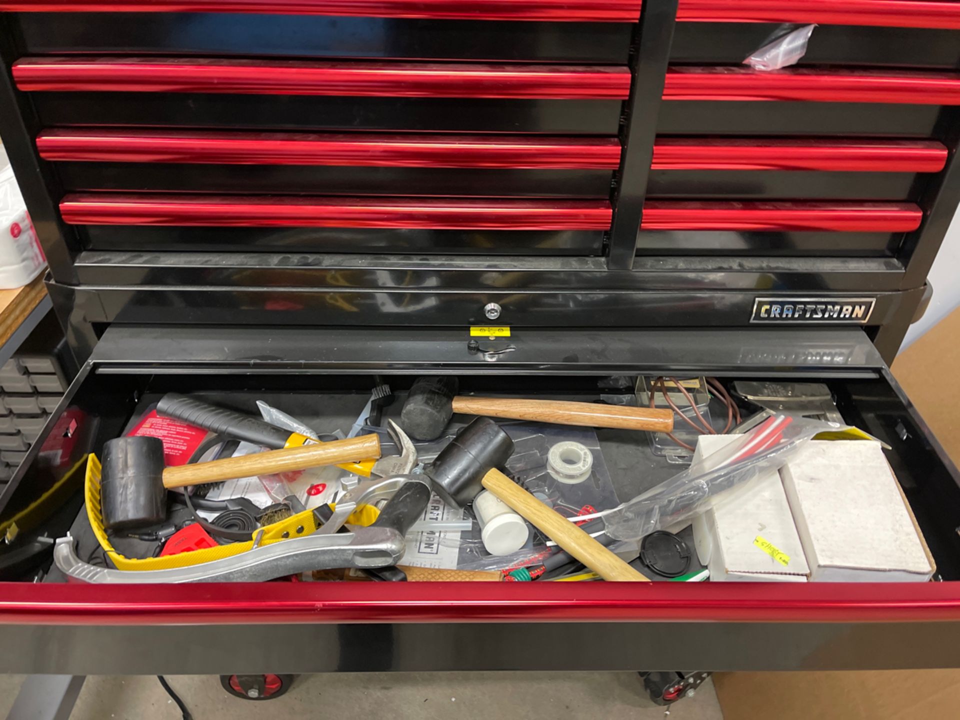 Lot Craftsman Toolbox, Cabinet & Tools - Image 10 of 25