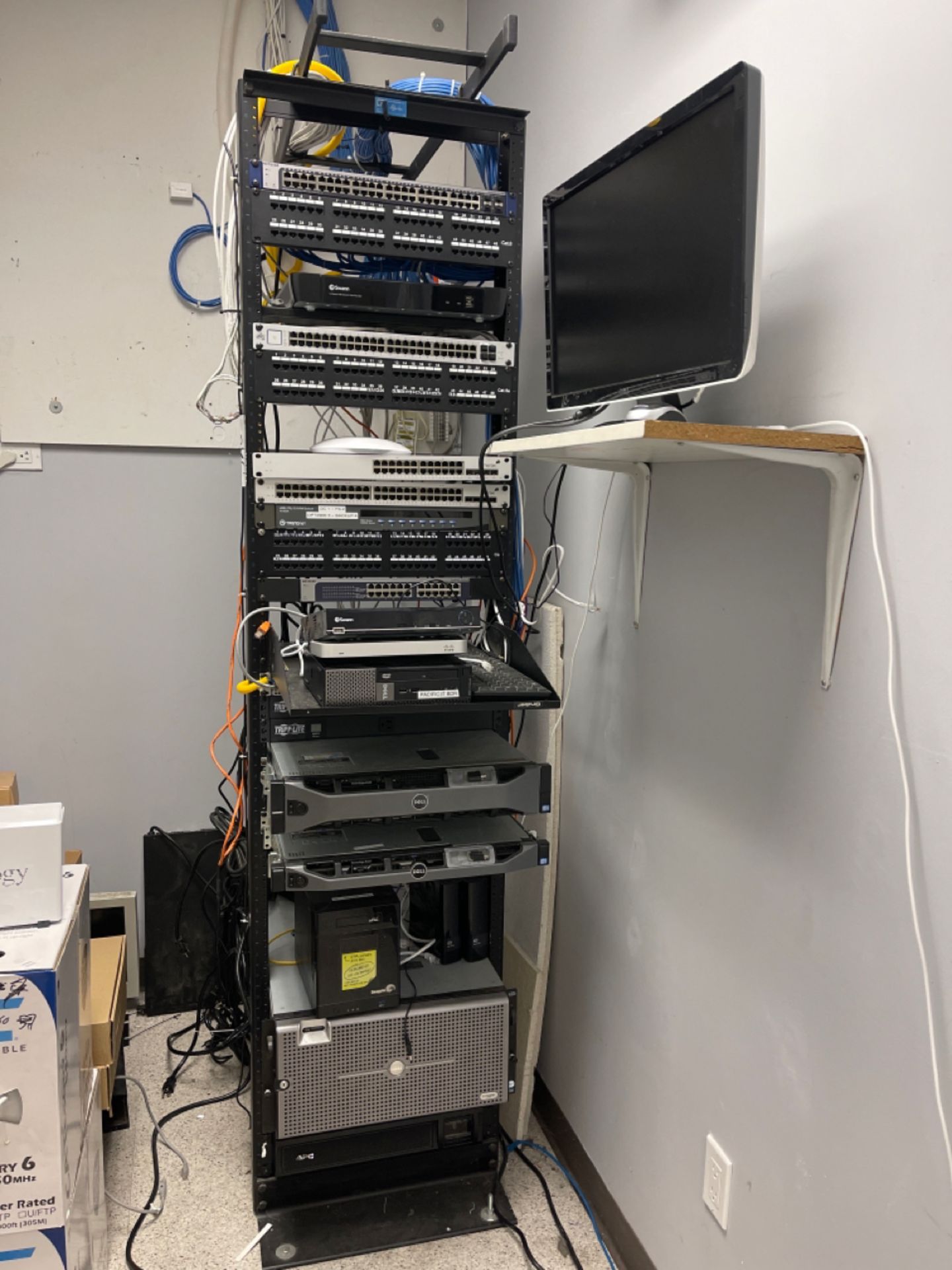 Contents of Computer Network Room