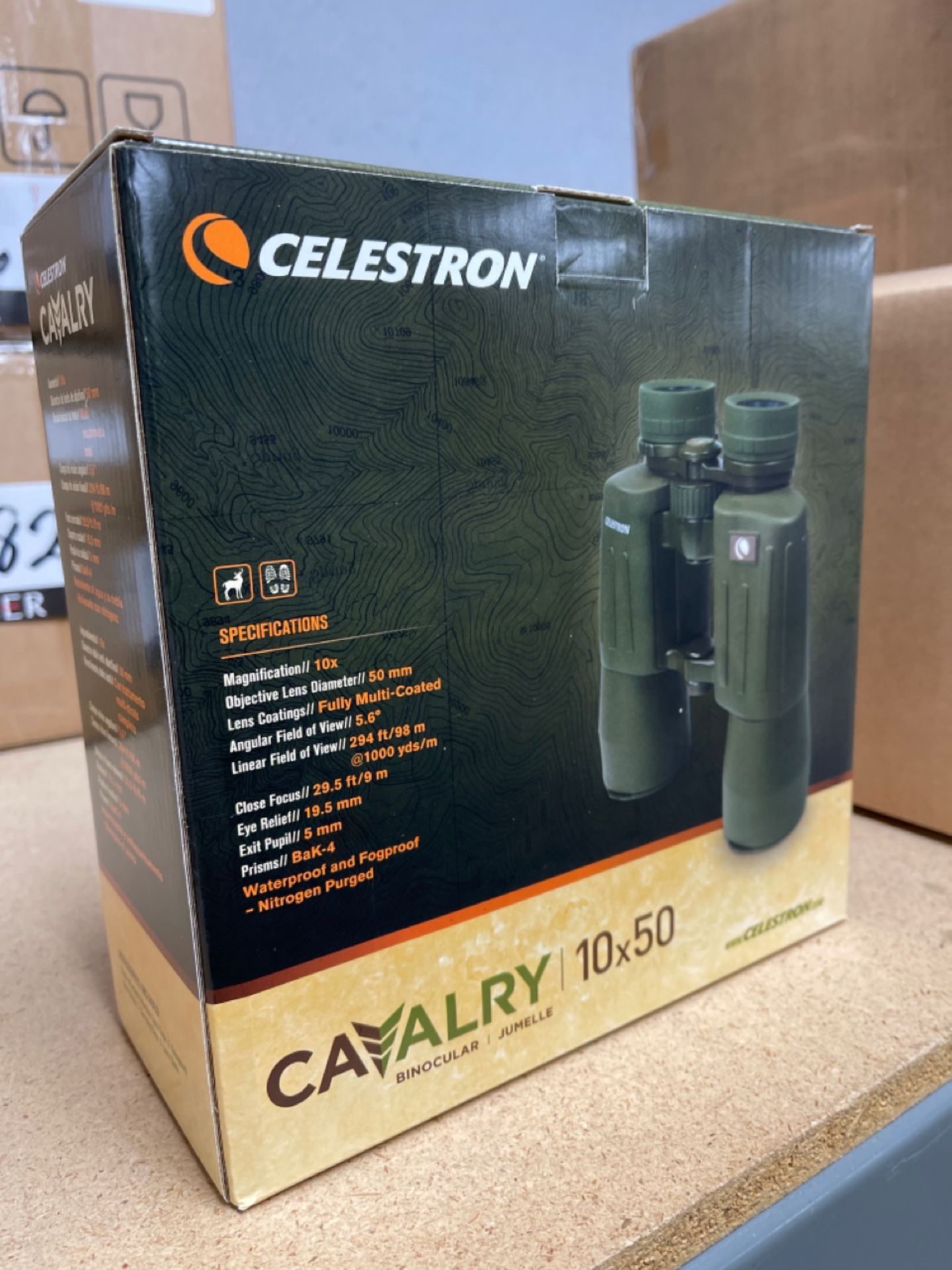 Lot (5) Celestron Calvary Binoculars