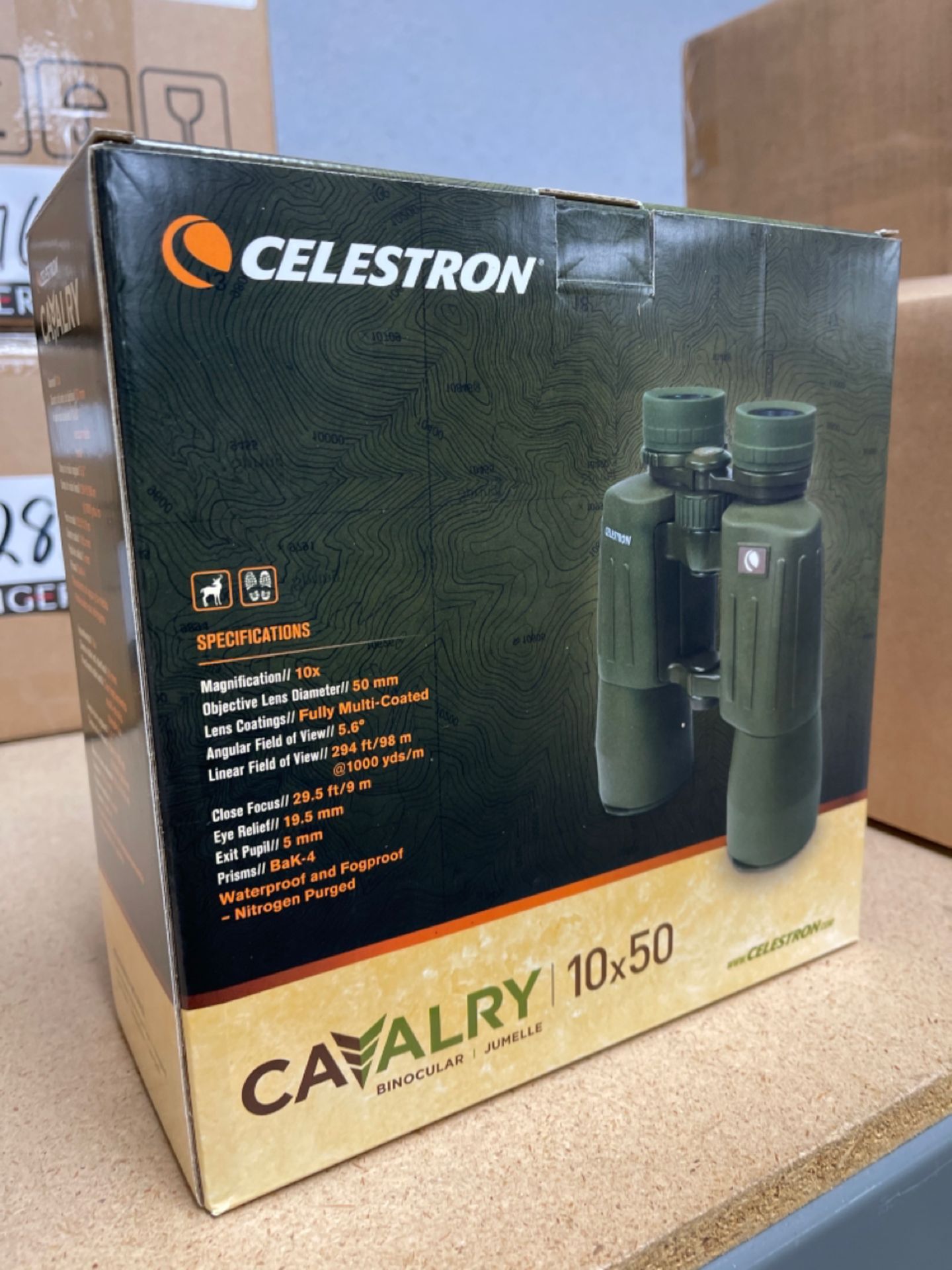 Lot (5) Celestron Calvary Binoculars