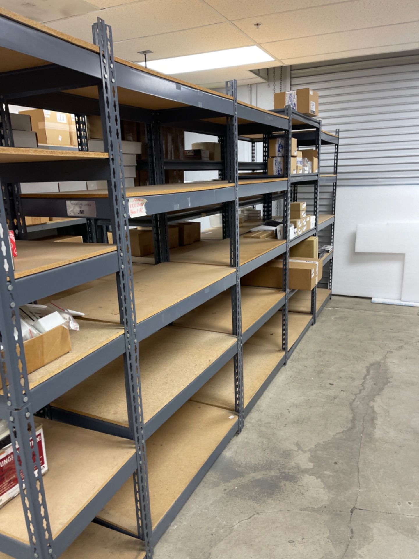 Lot (30) Industrial Shelves **Note: Stock Photos Used** - Image 2 of 10