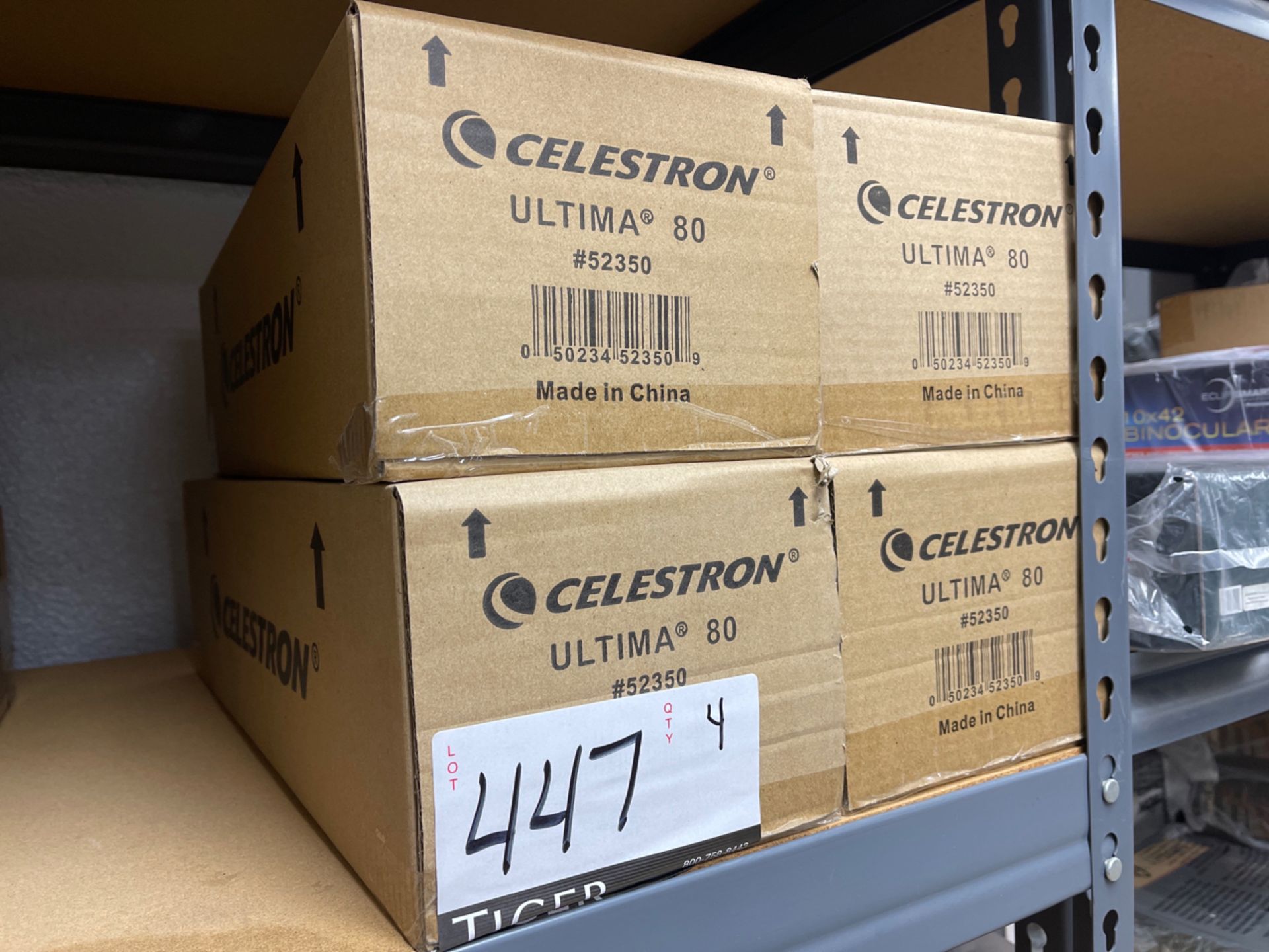 Lot (4) Celestron Ultima 80 Spotting Scopes, M/N- 52350 **Note: Stock Photos Used** - Image 2 of 3