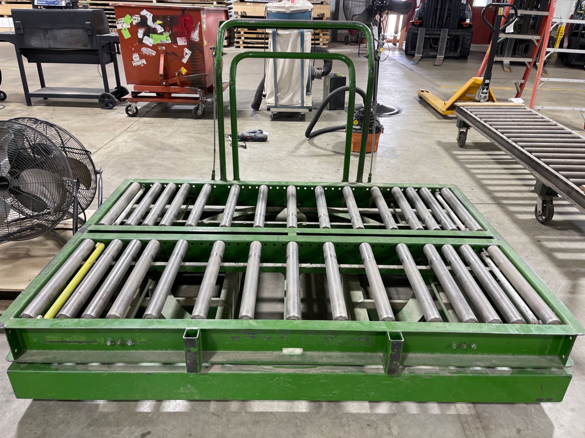 Transfer Cart w/ Roller Deck