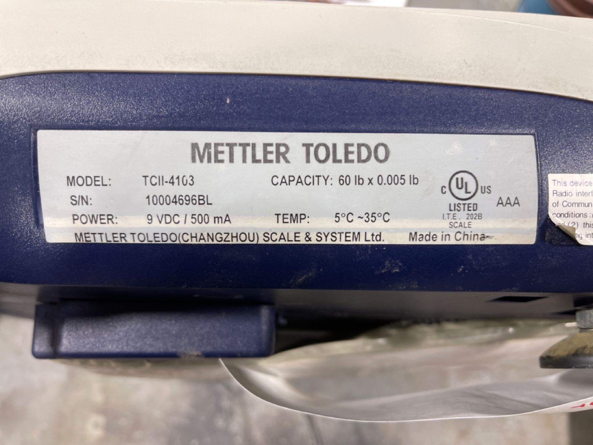 Mettler Toledo Counting Scale - Image 3 of 3