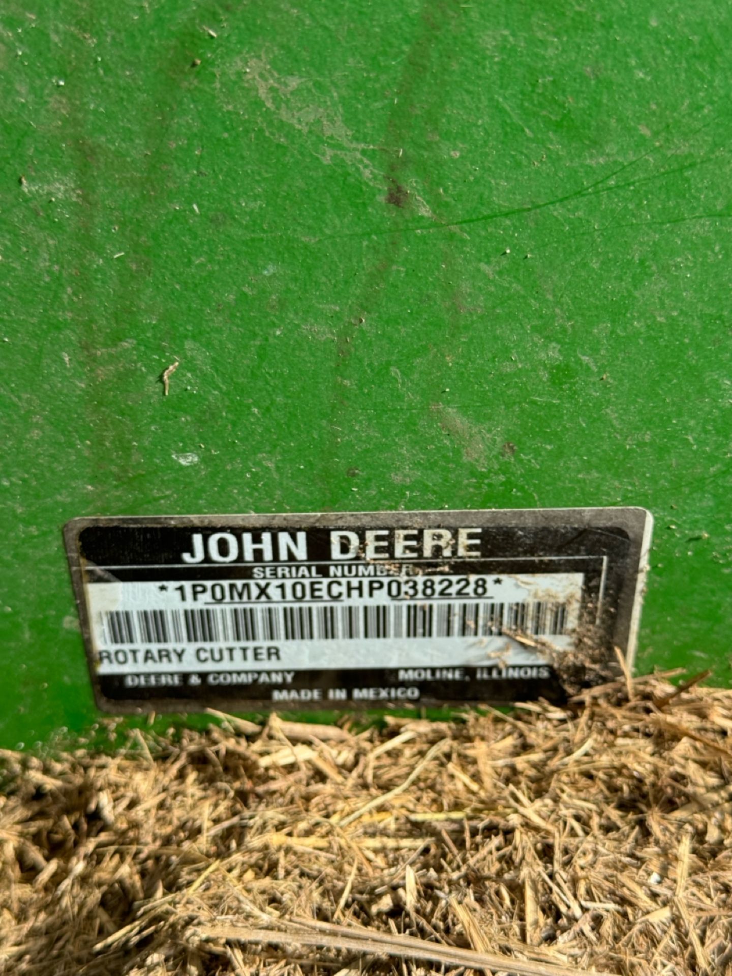 John Deere Mower Attachment, MX10 - Image 6 of 6