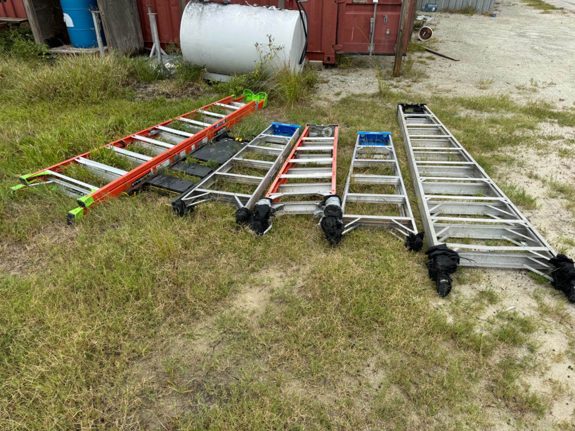 Lot (6) Assorted Ladders, Louisville, Werner & Gorilla - Image 2 of 11