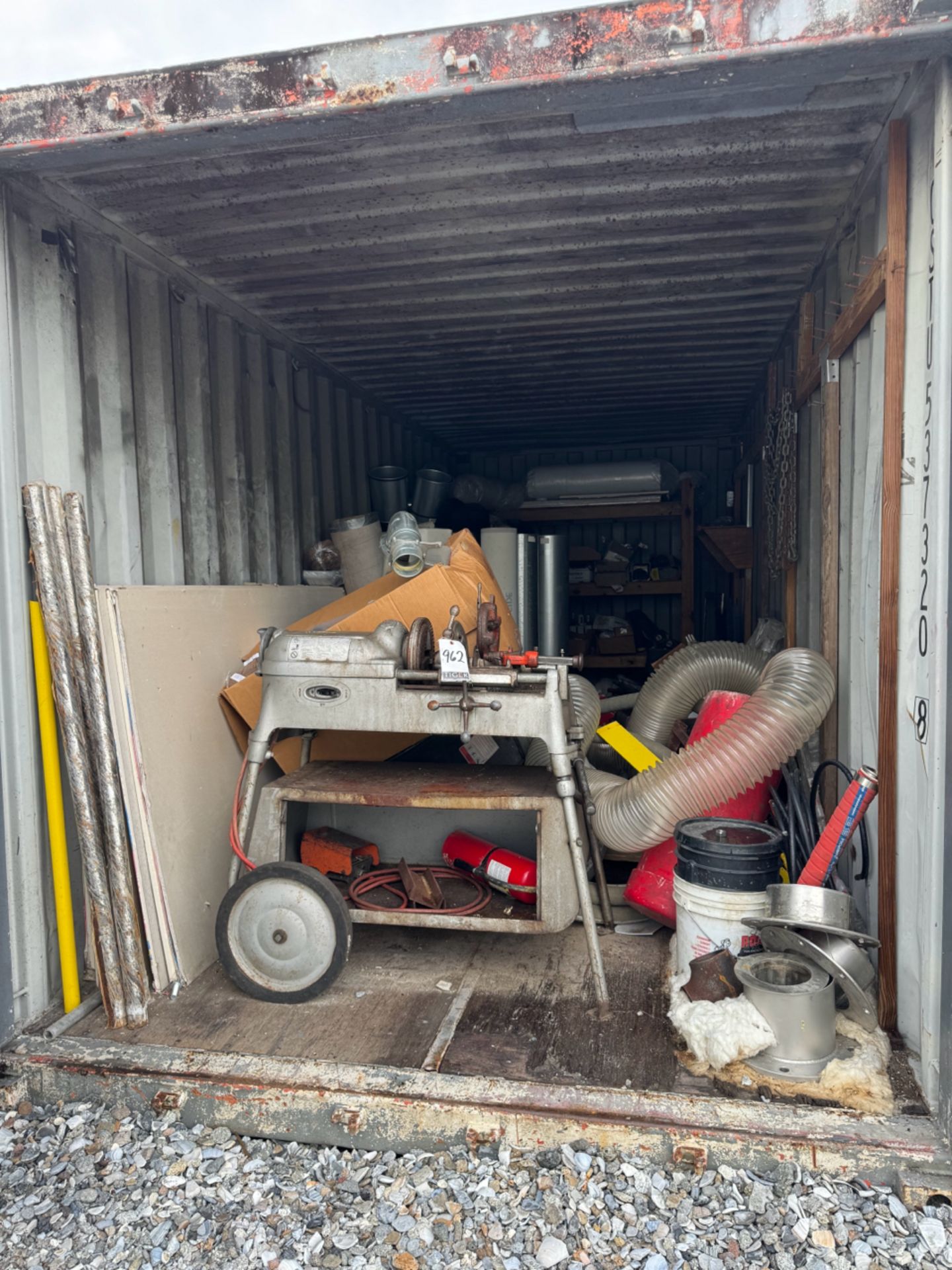 Lot 20' Shipping Container w/ Contents