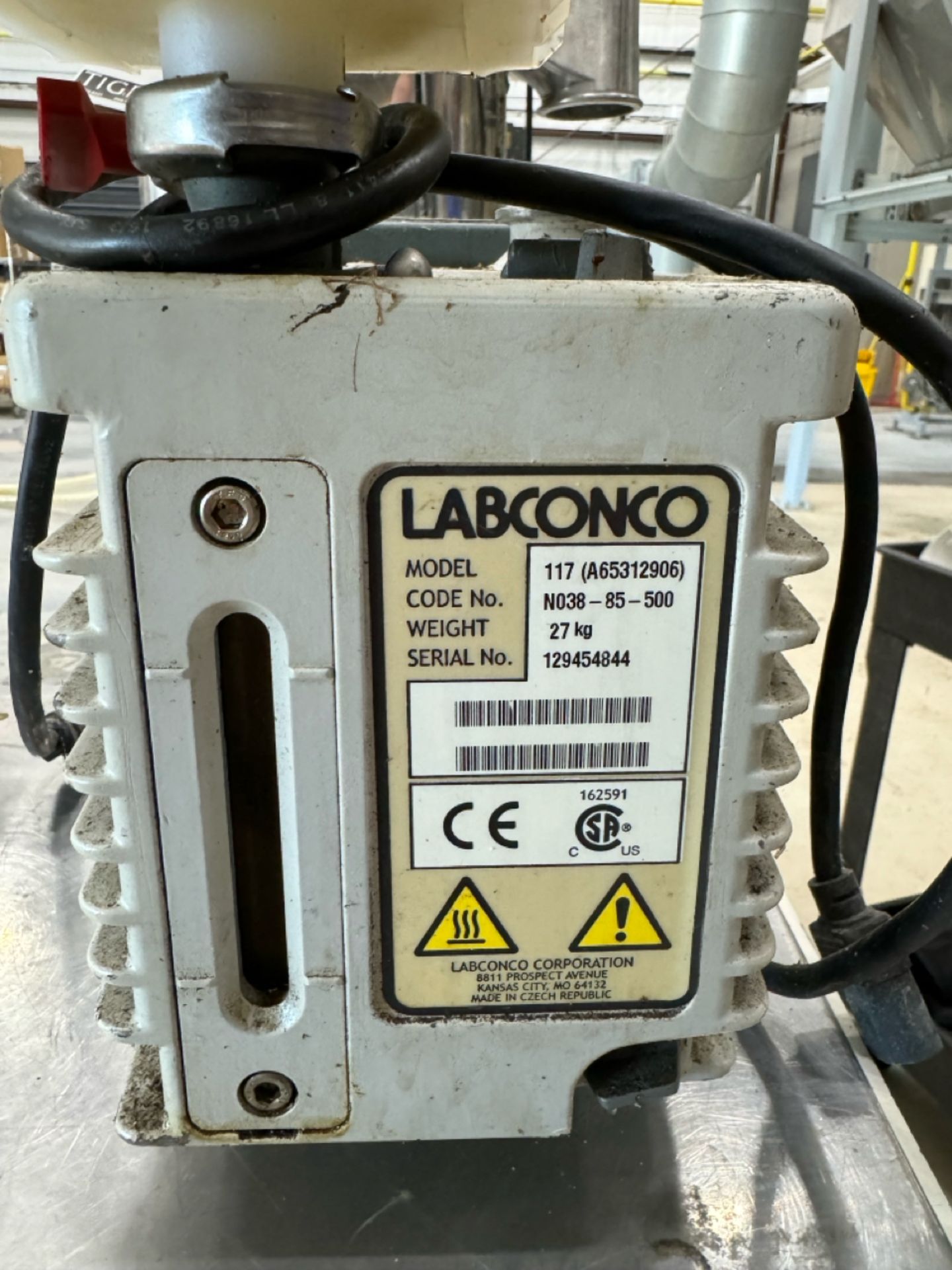 Labconco Vacuum Pump - Image 2 of 4