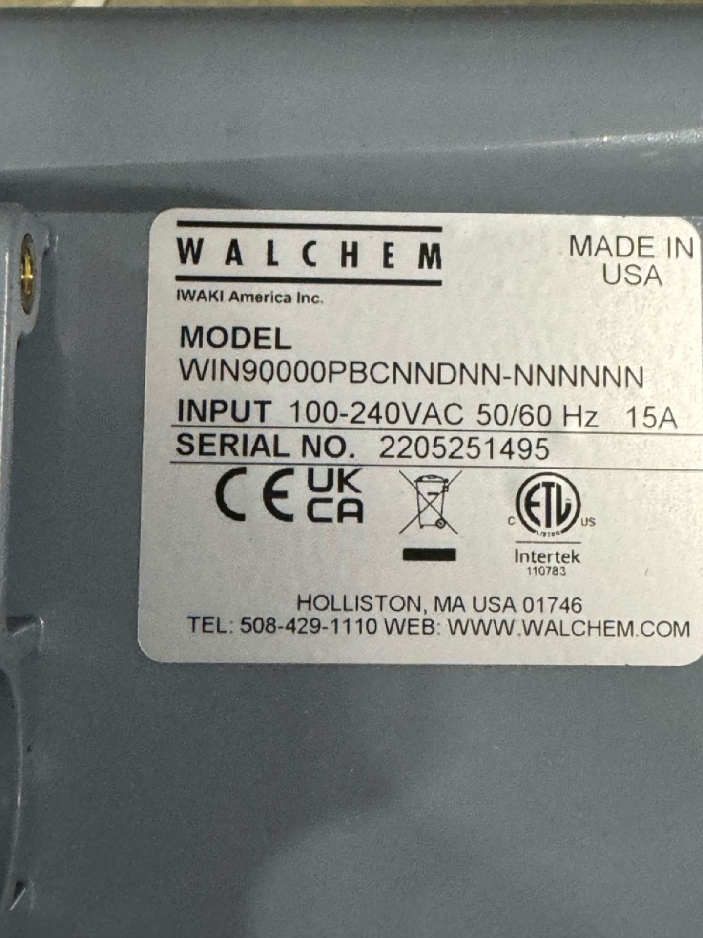 Walchem Control Module - Image 2 of 2