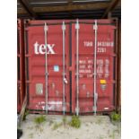 Lot 20' Shipping Container