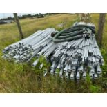 Lot Aluminum, PVC, Mobile Motor Mount, Assorted Electrical Conduit, Hoses, Galvanized Piping,