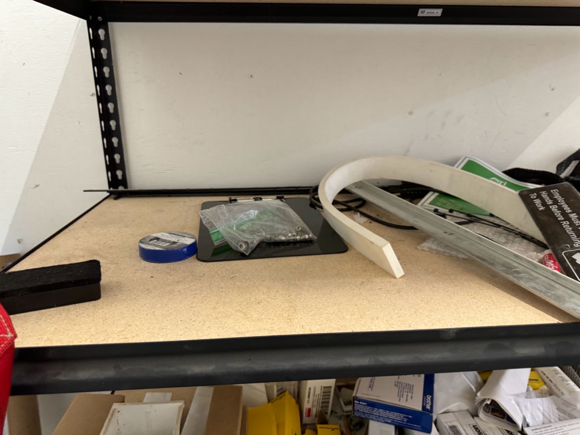 Lot Industrial Shelf w/ Contents Consisting of Circuit Breakers, Fiber, Fuses, Transit Tester, - Image 4 of 13