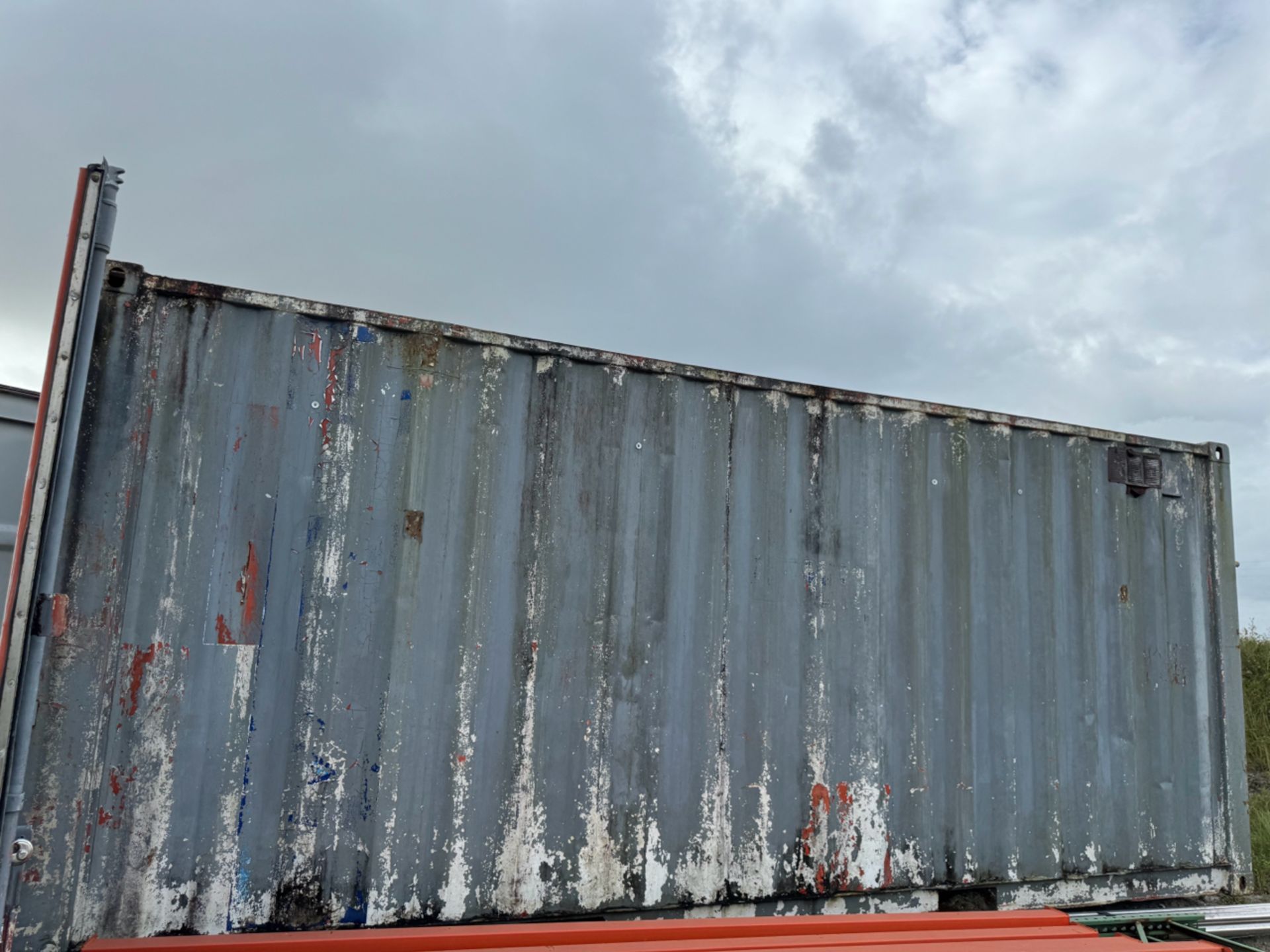 Lot 20' Shipping Container w/ Contents - Image 4 of 20