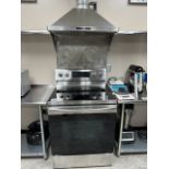 Lot Consisting of Samsung Stainless Steel Electric Stove w/ Hood, Sharp Microwave.....