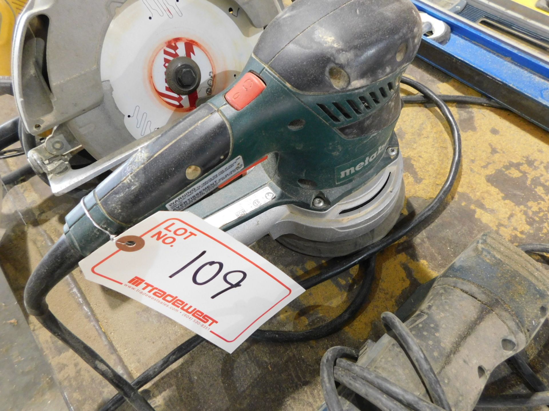 METABO 450 TURBO ORBITAL SANDER