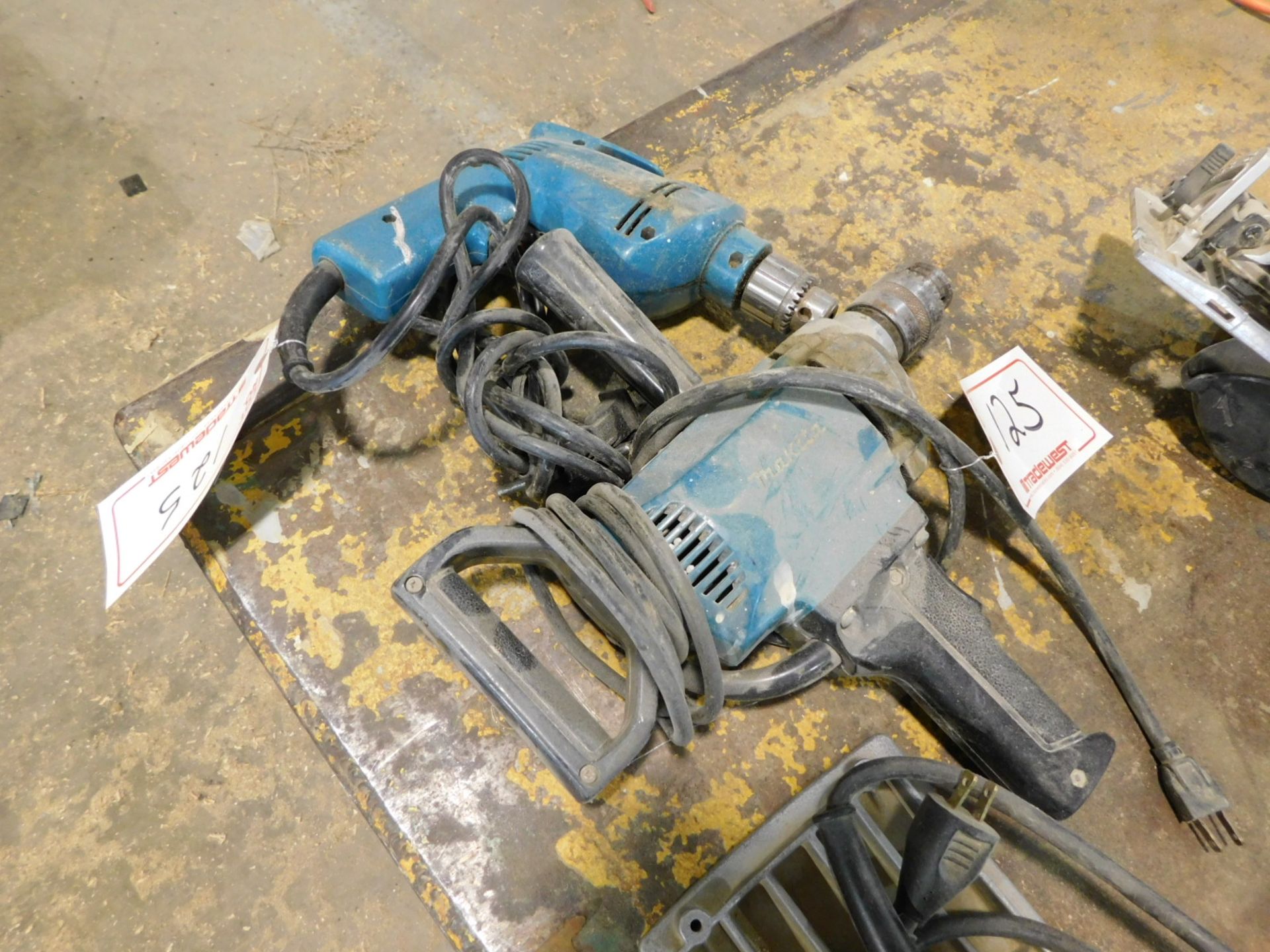 (2) MAKITA ELECTRIC DRILLS