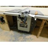 DELTA X UNISAW TABLE SAW W/ FENCE, 220/230V, 1PH, STOP/START SWITCH