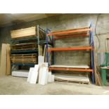 (4) SECTIONS OF PALLET RACKING