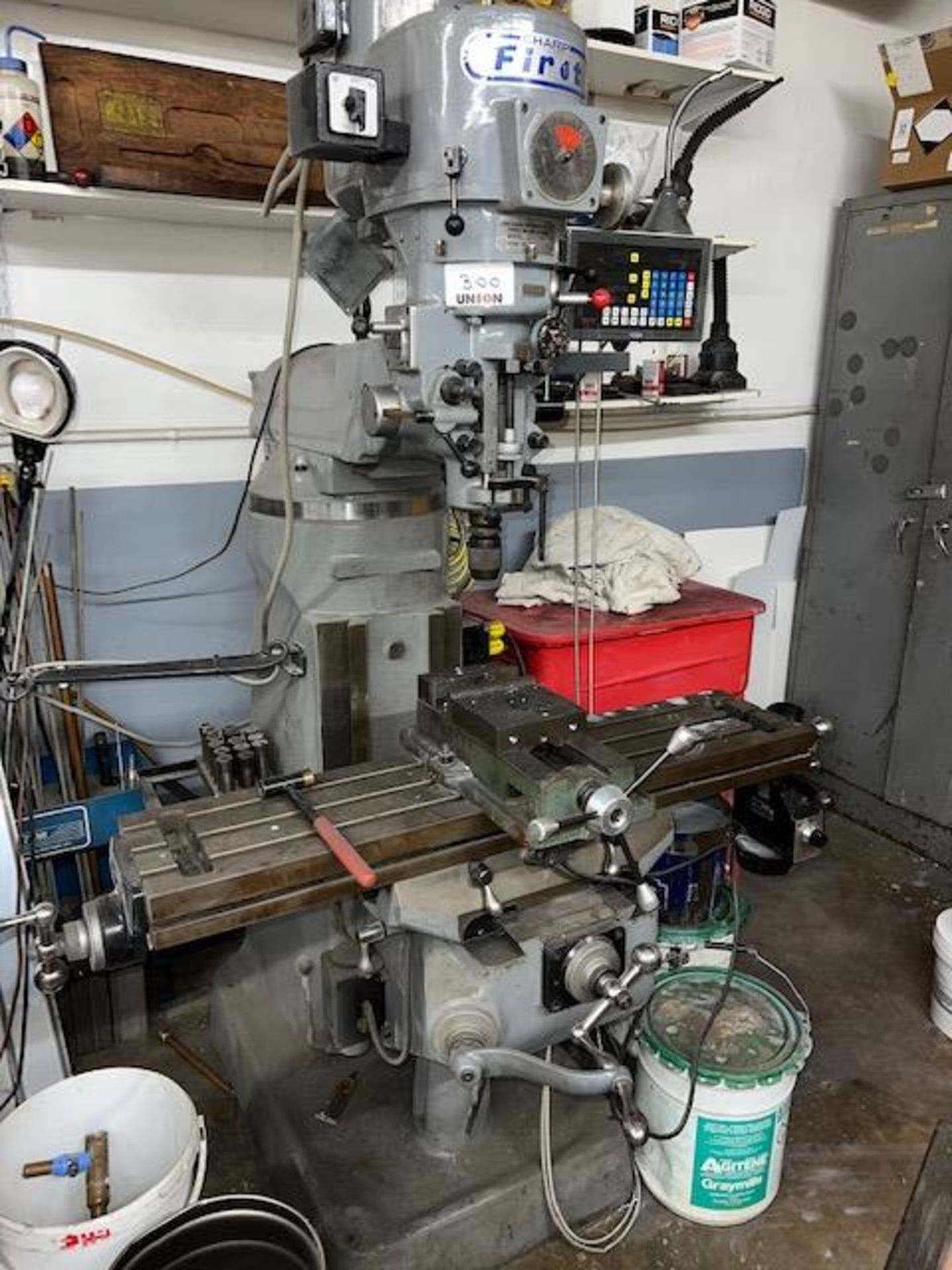 Asset 300A - Sharp First Long Chang Machinery model LC-1 1/2VH Milling machine with 9" wide x 42"