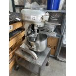 Asset 245 - Hobart 20 quart Mixer, Model A200 with stainless steel bowl and flat beater, 3 speed,