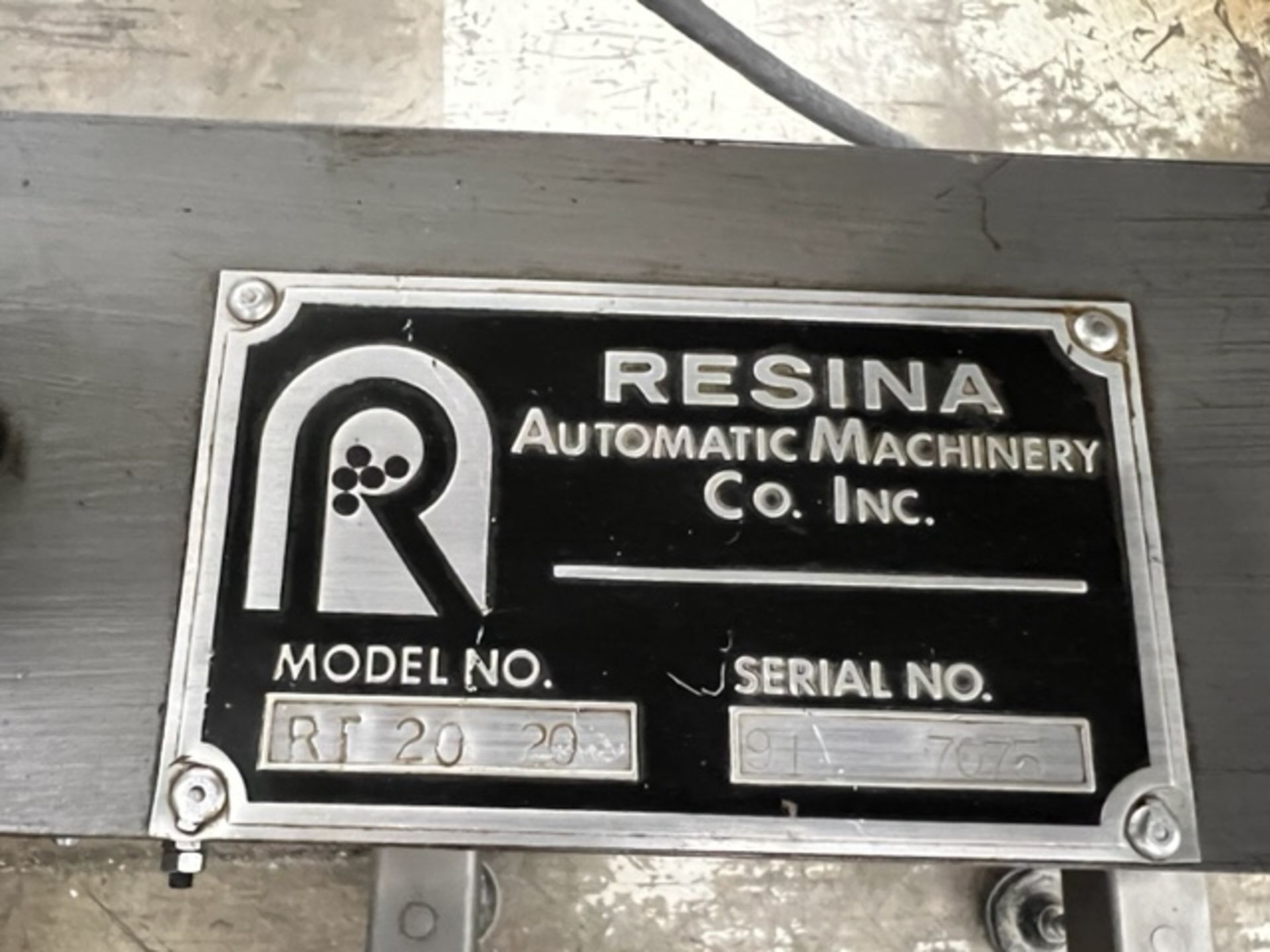 Asset 303 - Resina model RT20 inline Retorquer, serial#917075 with two sets of quills and side - Image 6 of 6