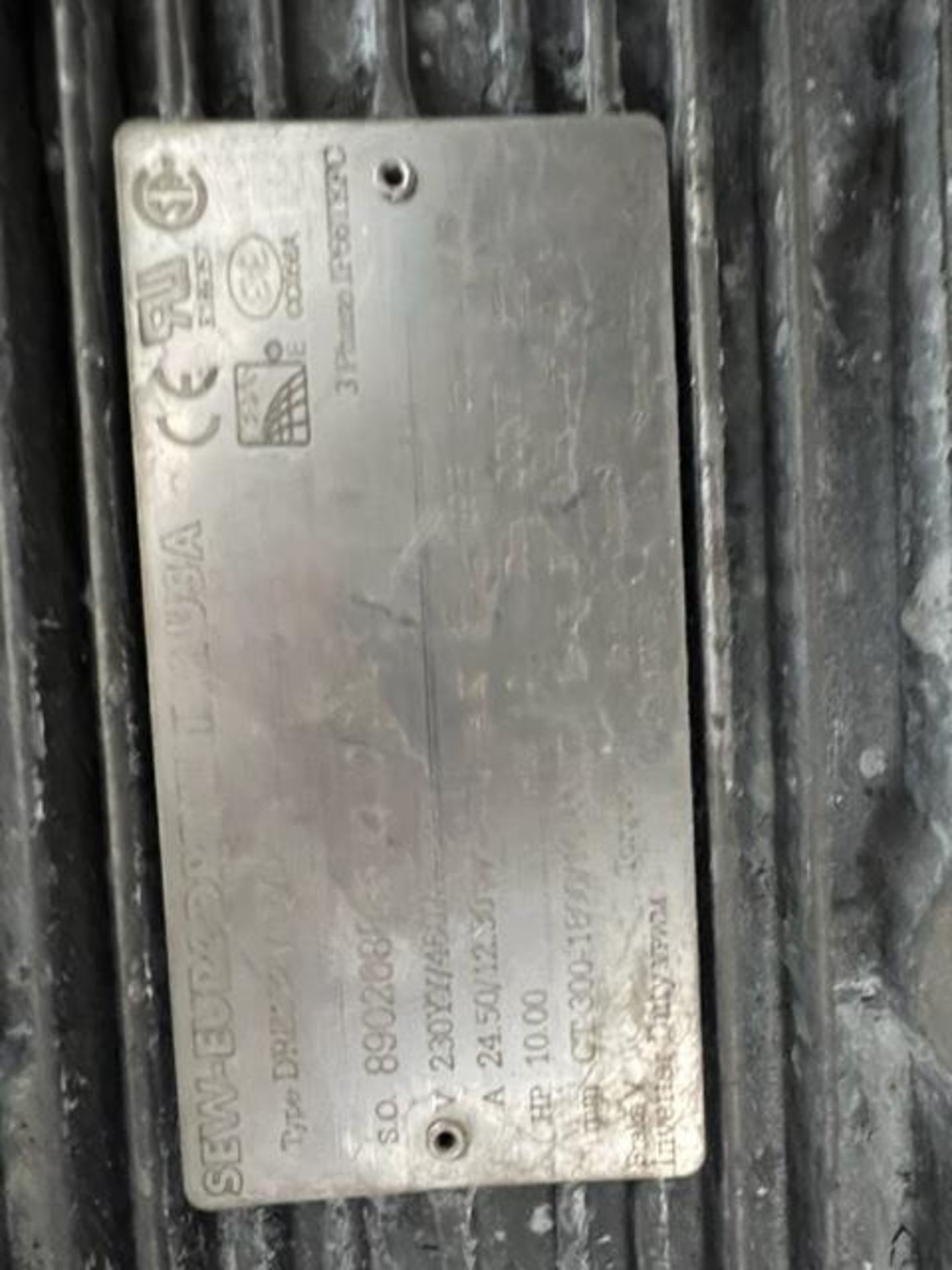 Asset 144 - Waukesha model 60 stainless steel positive displacement pump serial#4857, 3" diameter - Image 4 of 4