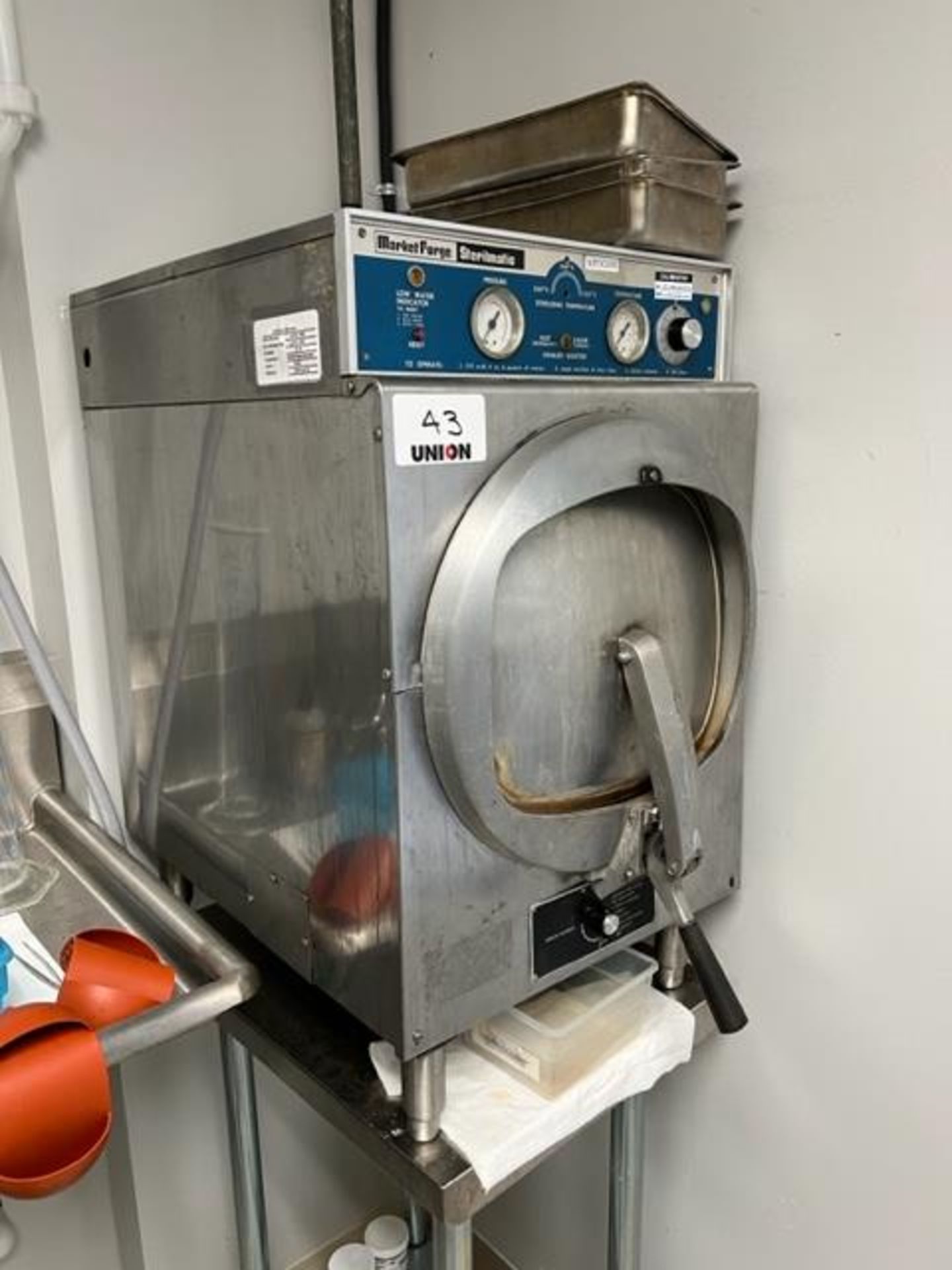 Asset 43 - Market Forge Sterilmatic Autoclave serial#2-88. $345.00 Rigged and packed on 48" x 40" - Image 2 of 5