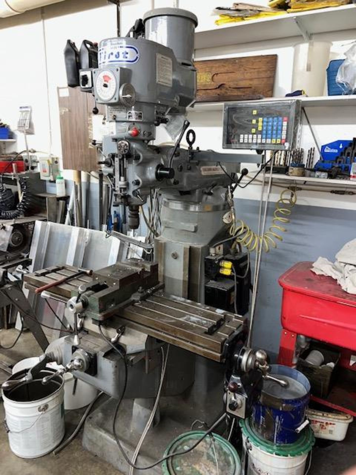 Asset 300A - Sharp First Long Chang Machinery model LC-1 1/2VH Milling machine with 9" wide x 42" - Image 2 of 6