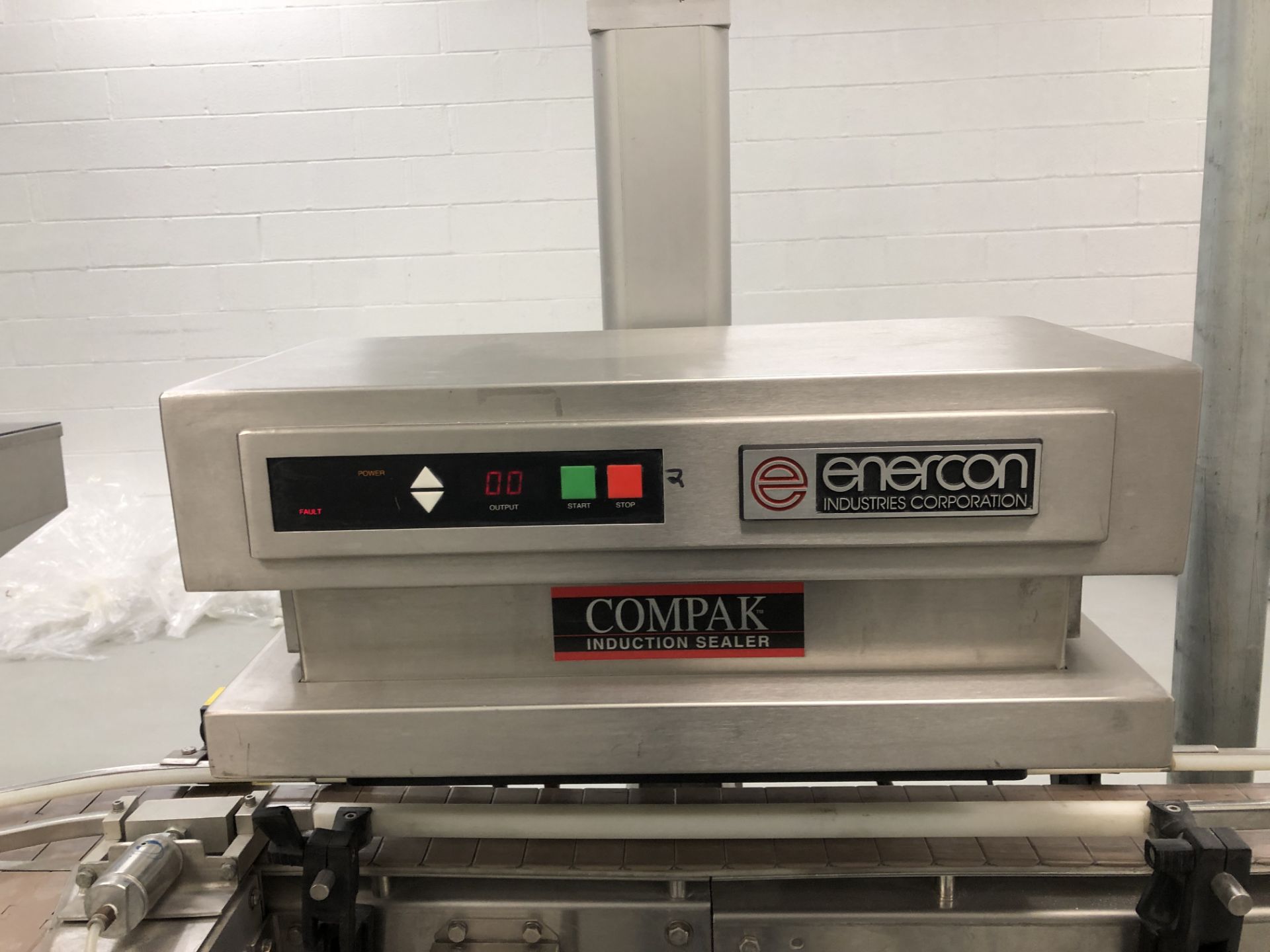 Asset 312 - Enercon model LM2758-50 Compak Induction Sealer, water cooled with 2.5" opening for cap. - Image 2 of 4