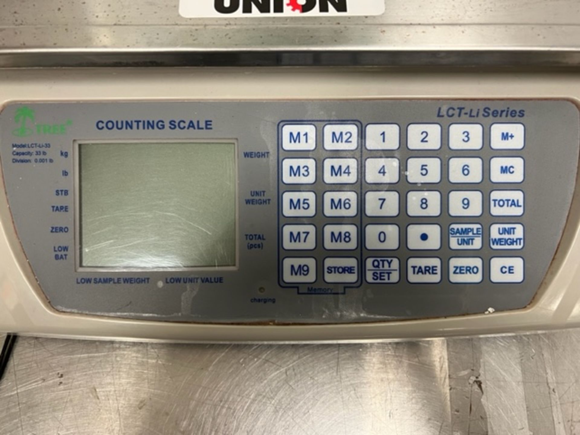 Asset 107 - LCT Digital Scale, serial#LC1711065. Weight range up to 33 lbs. $80.00 Packed in - Image 3 of 4